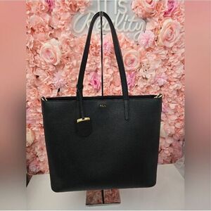 Lauren Ralph Lauren Faux-Leather Reversible Tote